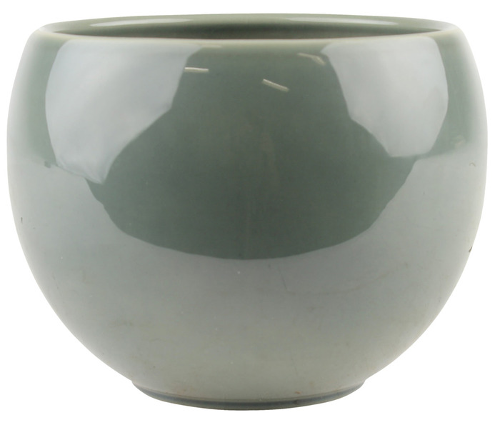 Potteskjuler Luna grå/grøn Ø17 cm